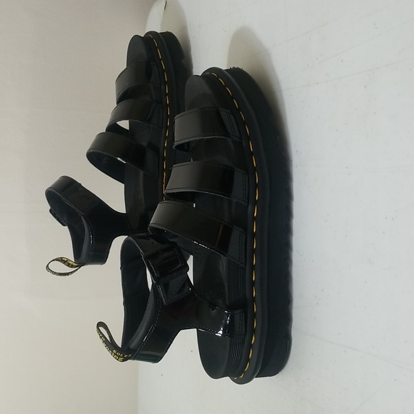 Dr. Martens Women's Blaire Black Patent size 8 Sandals - Picture 3 of 7